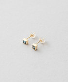 K10YG ピアス ロンドンブルートパーズ（037644） ｜ women