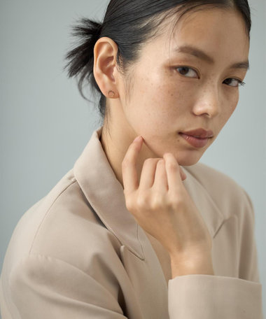 K10YG ピアス サークル