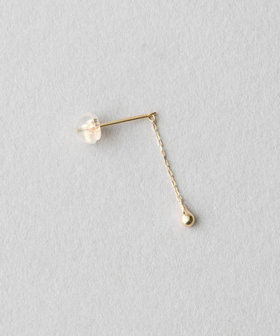 ピアス レディース 18K アレルギー対応 小さめ 揺れる ゴールド
