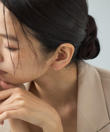 [WEB LIMITED] K10YG ピアス ダイヤモンド