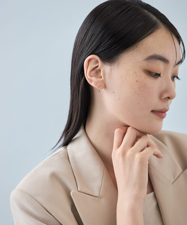 K10YG フープピアス プランプ