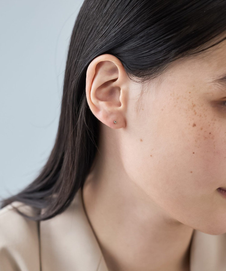K10YG ピアス ブラウンダイヤモンド（037668） ｜ women 
