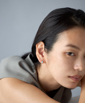 ピンズ] K10YG ピアス ラリマー（037676） ｜ women（ウィメンズ