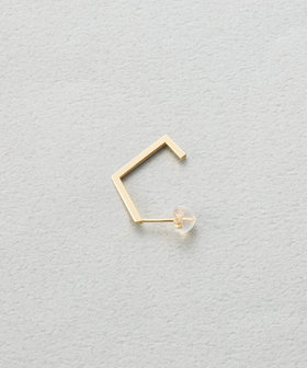 サスペンダー] K10YG ピアス オーバル（037679） ｜ women
