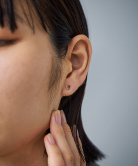 ジュエッテ　k18ダイヤモンドピアス K18YG 一粒ダイヤモンド ピアス（097011） ｜ women（ウィメンズ