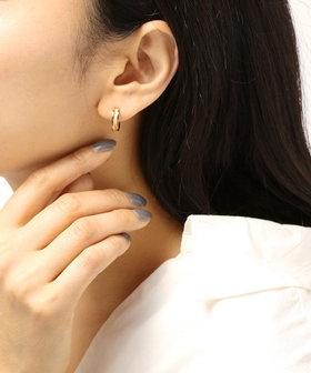 K18YG フープ ピアス（097057） ｜ women（ウィメンズ