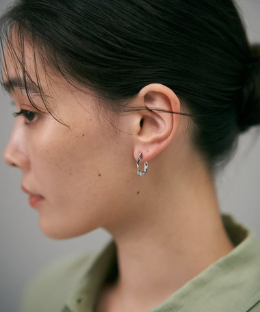 [スナップイヤリング] ツイスト