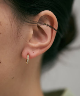 SALE】K14 イエローマザーオブパール フック ピアス ピアス CHAN