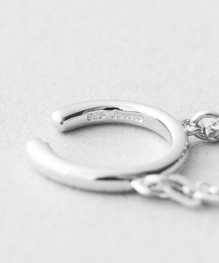 ダブルフェイス]イヤリング チェーン（046280-046281） ｜ women