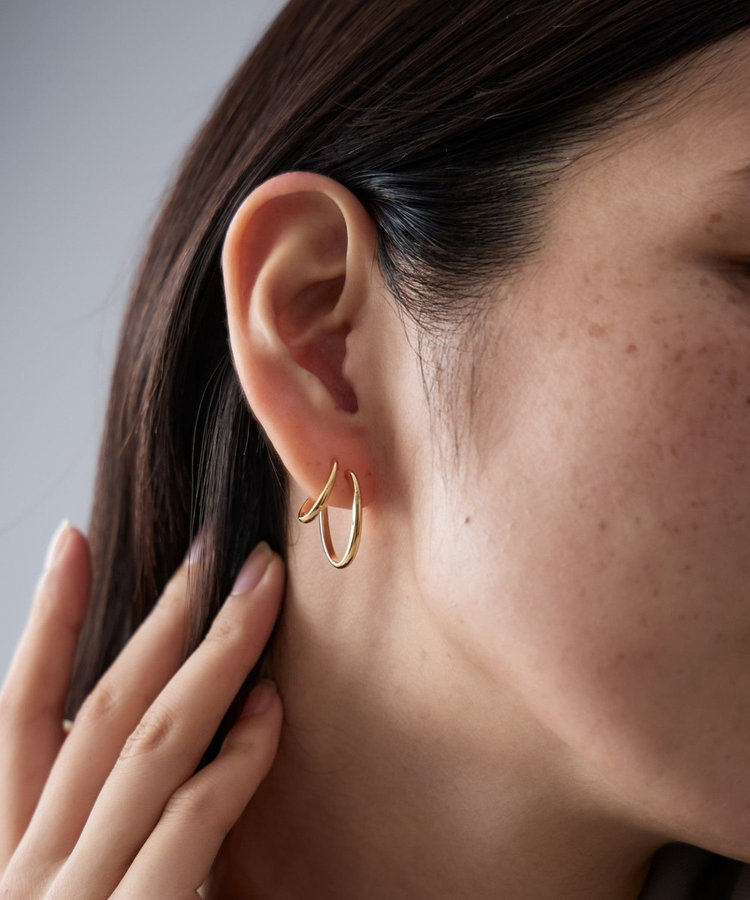 ダブルイヤリング オーバル（046450） ｜ women（ウィメンズ