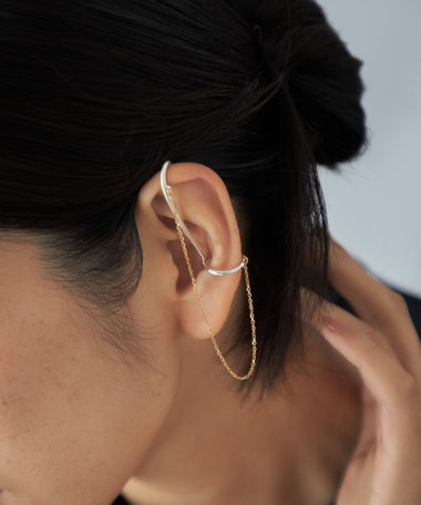 [トーンカフス] チェーン コンビカラー