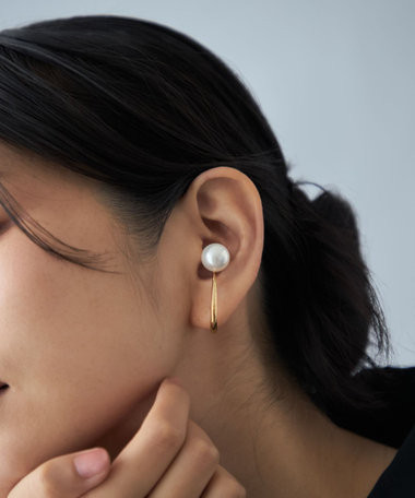 [インイヤーカフス] パール