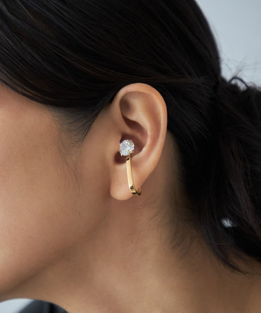 [インイヤーカフス] ジルコニア