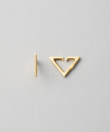 [スナップイヤリング] トライアングル