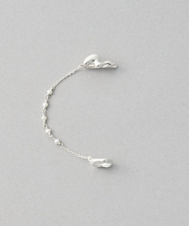 [ロープカフス]  パール