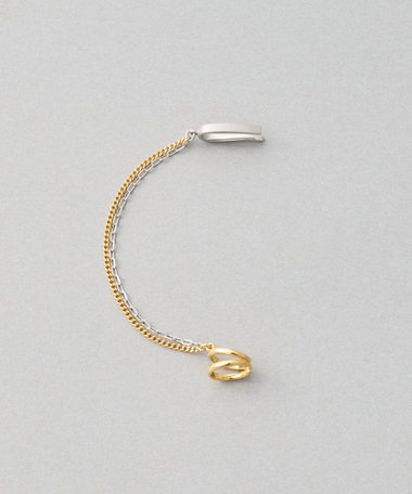 [ロープカフス] ダブルチェーン コンビカラー