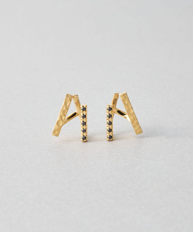 [ダブルイヤリング] ジルコニア