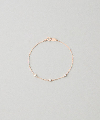 [ミニマル] ブレスレット ジルコニア