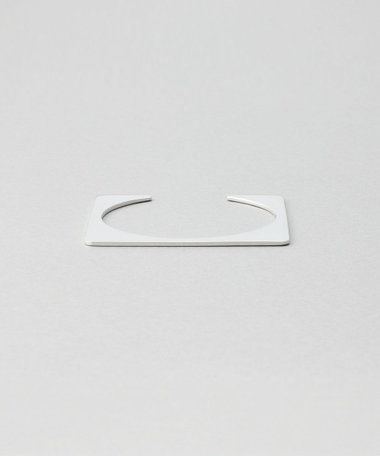 Nina＆Jules NINA&JULES ニナエジュール Tilted Bangle シルバー