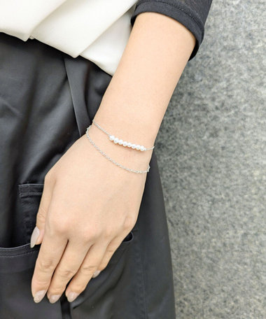 ラ*ン様 k10 jouete ブレスレット K10 ダイヤモンド ブレスレット（035164-035165） ｜ women