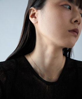 ミニマル] ネックレス カーブ（065302-065303） ｜ women（ウィメンズ