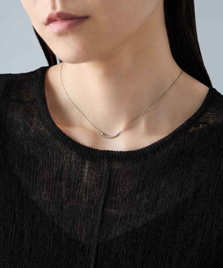 ミニマル] ネックレス カーブ（065302-065303） ｜ women（ウィメンズ