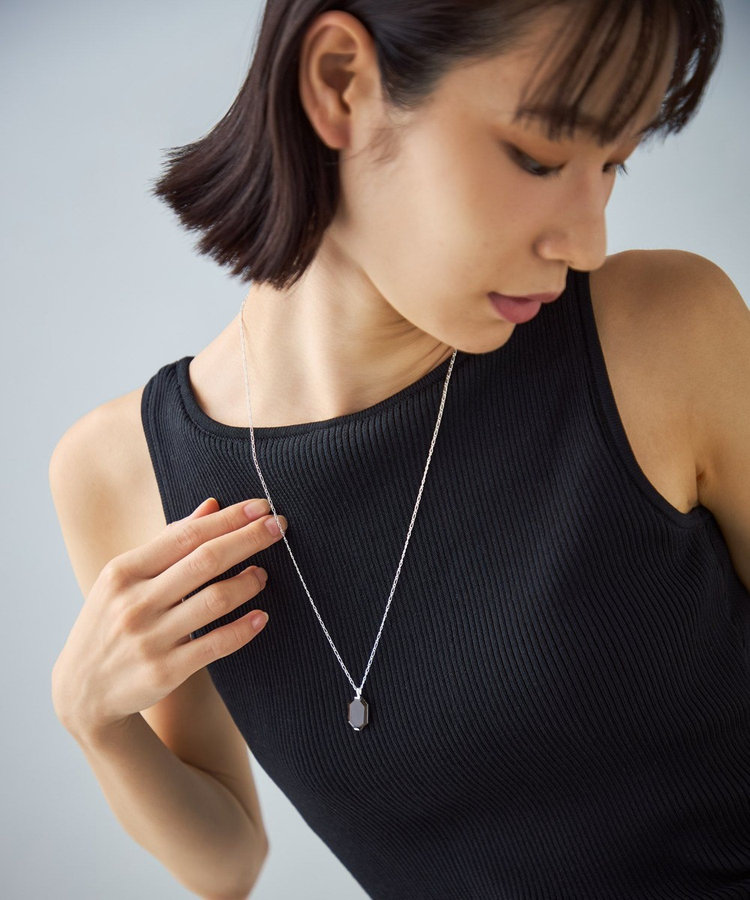 ジェム] ネックレス スモーキークォーツ（065326） ｜ women