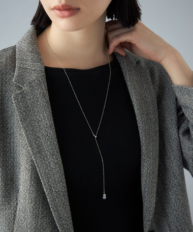 ネックレス カラーパール