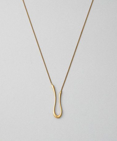 [ステートメント] ネックレス カーヴィー