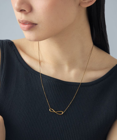 [ステートメント] ネックレス インフィニティ