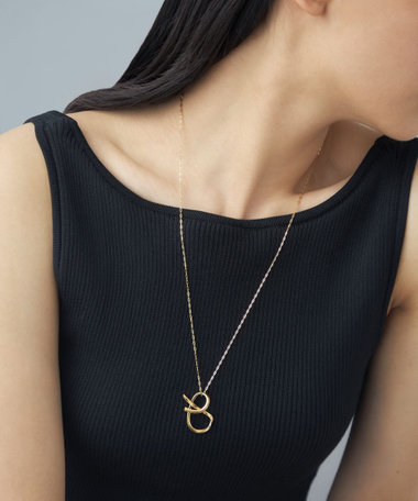 [ステートメント] ネックレス ワンストローク