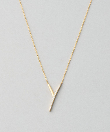 [ステートメント] ネックレス ジルコニア