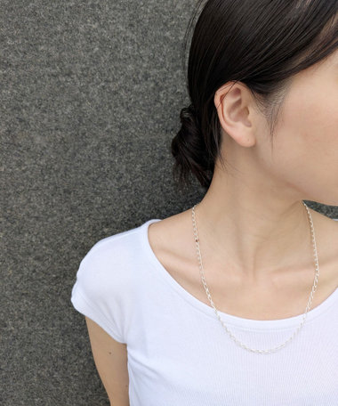 Jouete チェーン ネックレスK10 シルバー 男女兼用 ete ジュエッテ NECKLACE（ネックレス） ｜ Jouete | ジュエッテ 公式サイト