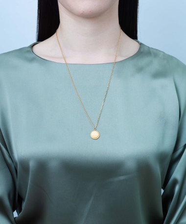 ステートメント コイン ネックレス