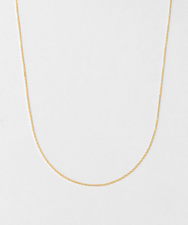 【受注生産】オウンコード ネックレスチェーン(アズキ) イエローゴールド