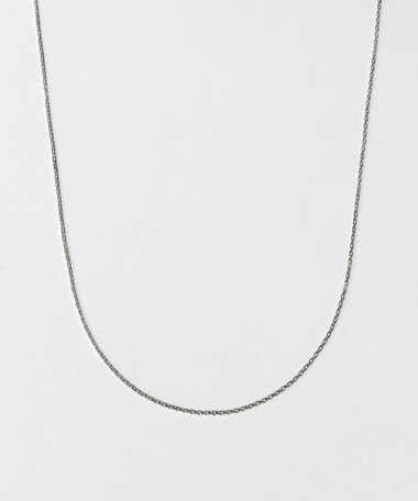 【受注生産】オウンコード ネックレスチェーン(アズキ) ブラック