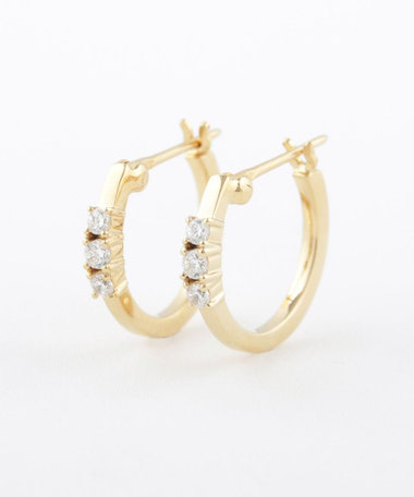 【最終値下げ】joueteジュエッテ★ダブルフープピアス ジルコニア ピアス trim_fce_item5dfeea837247b.jpg