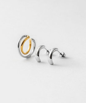 フープピアス ツイスト（075600-075601） ｜ women（ウィメンズ