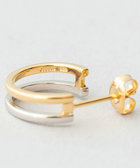 ダブルライン ピアス コンビカラー（075637） ｜ women