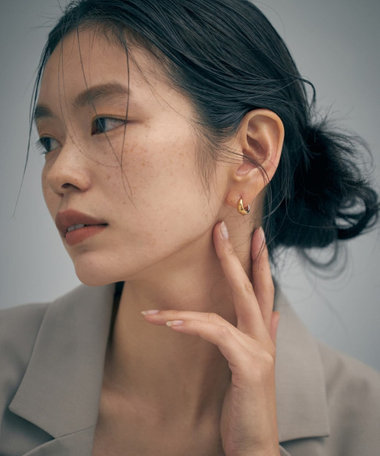 [スナップピアス] コンビカラー