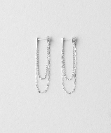 Tapley タプレイ　cetinピアス ピアス ダブルチェーン（075713-075714） ｜ women（ウィメンズ