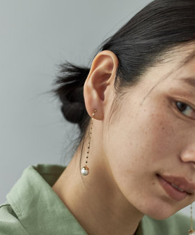 楽天市場】ラップピアス トライアングル×パール Jouete