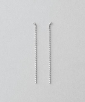 ままりん　k18ピアス　ベネチアンチェーン　フープピアス　0.7㎜幅 ままりん k18ピアス ベネチアンチェーン フープピアス 0.7㎜幅