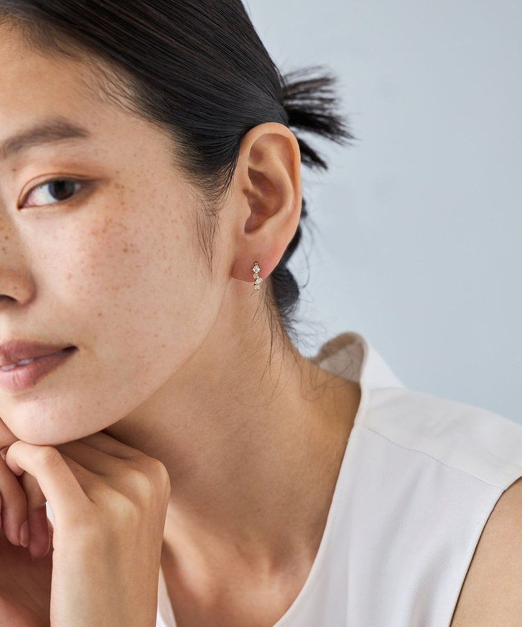 ピアス ジルコニア（075825-075826） ｜ women（ウィメンズ