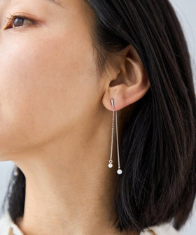 デコパールロングピアス | AND ON JIONE STORE（アンドオン