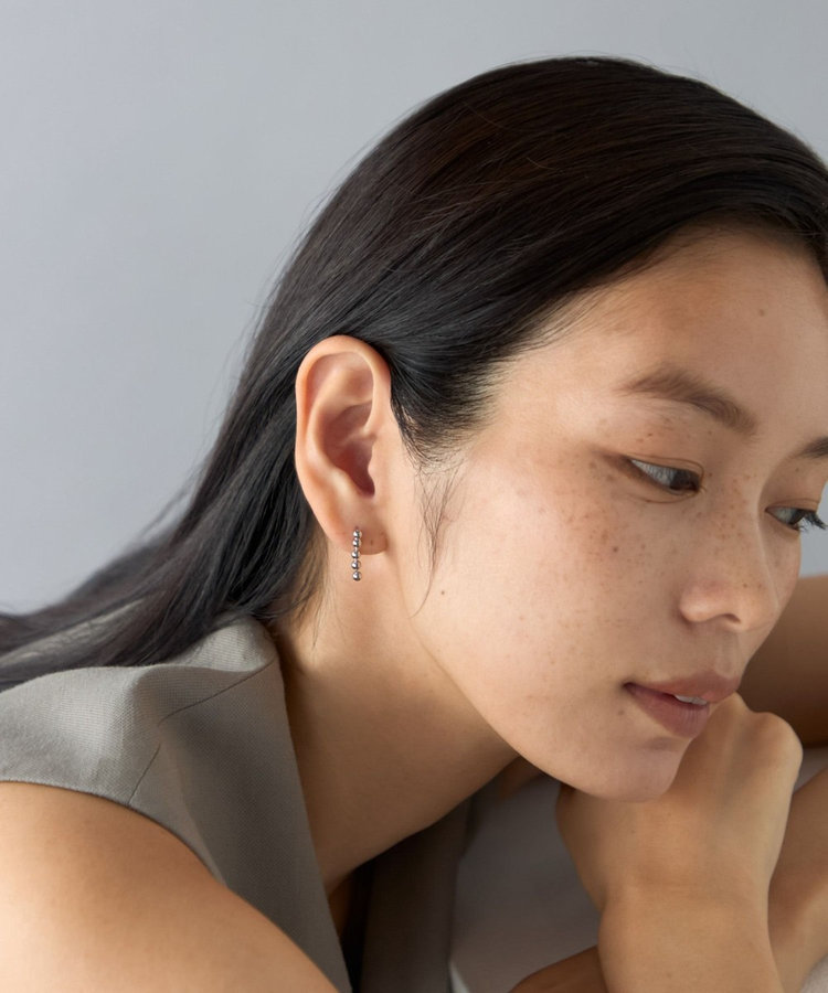ピアス ボールチェーン（075870） ｜ women（ウィメンズ