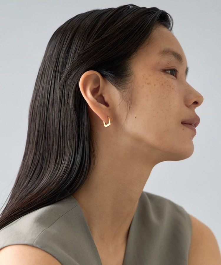 スナップピアス] オクタゴン（075887-075888） ｜ women