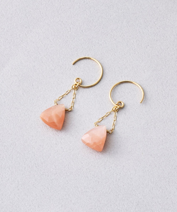 ピアス サンストーン（075898） ｜ women（ウィメンズ