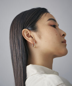 フープピアス コイル コンビカラー（075912） ｜ women