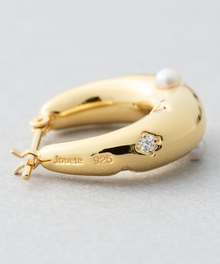 パール フープピアス（ピアス（両耳用））｜Jouete（ジュエッテ